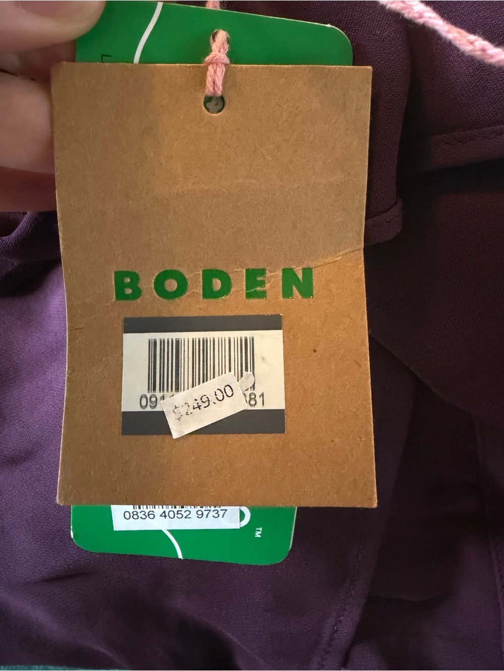 Boden Ruffle Dress - Picture 3 of 3